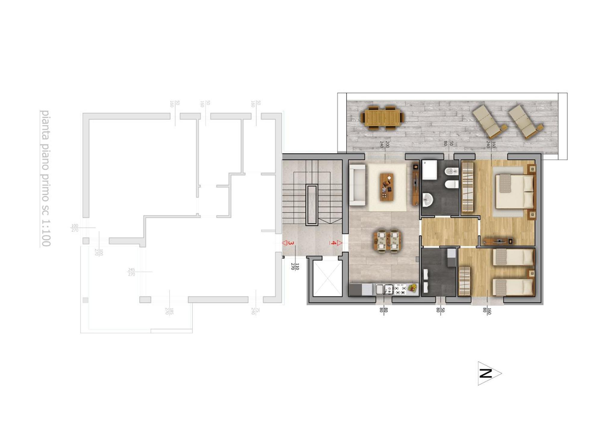 Sun Beach Residence Con Piscina - Piazza Brescia - Adria Holiday Jesolo - Family Apartments Ruang foto