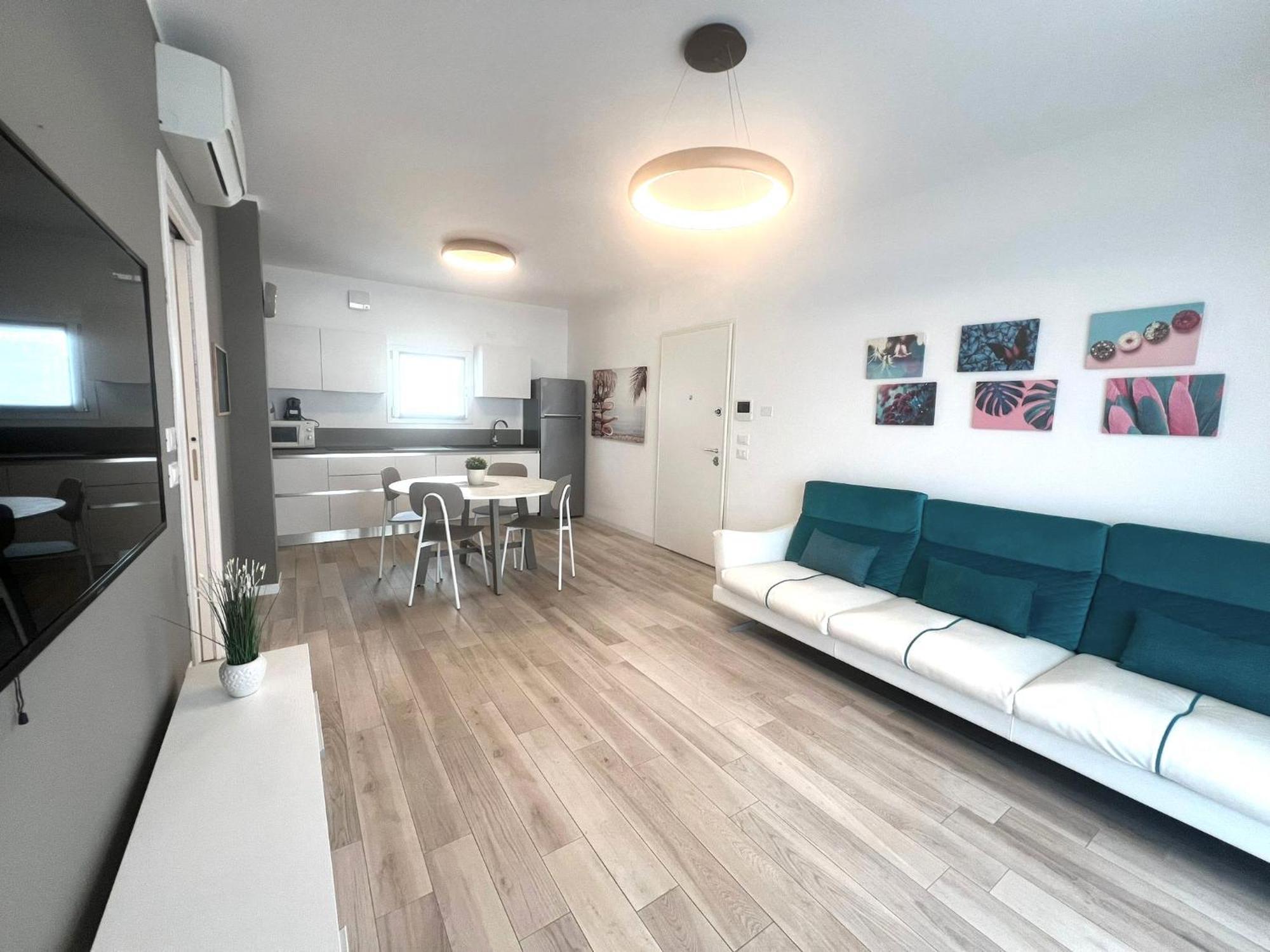 Sun Beach Residence Con Piscina - Piazza Brescia - Adria Holiday Jesolo - Family Apartments Ruang foto